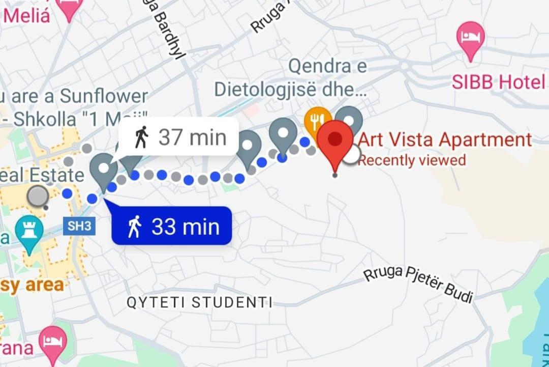 Art Vista Apartment Tiranë Ngoại thất bức ảnh