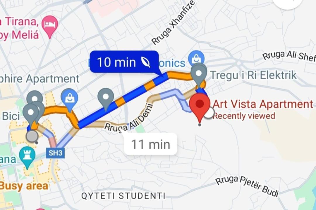 Art Vista Apartment Tiranë Ngoại thất bức ảnh